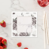 Rosa-Rosenhengst Serviette (Beispiel)