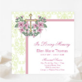 Rosa Rosenkreuz in liebenswertem Gedächtnis Einladung