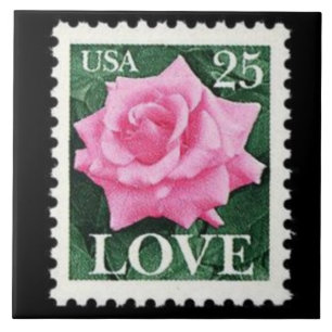 Rosa Rosenliebe Fliese