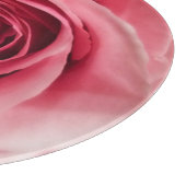 Rosa Rosenschleifscheibe Schneidebrett (Ecke)
