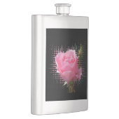 Rosa Rosenspritze Flachmann (Rechts)