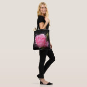 Rosa Rosenspritze Tasche (Am Model)