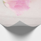 Rosa Rosenstein Steinboden Collage Rose Geschenkpapier (Ecke)