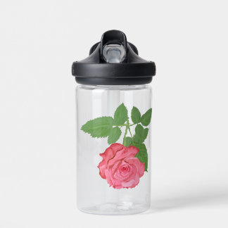 Rosa Rosenwasserflasche Trinkflasche