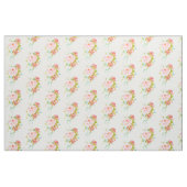 Rosa RosenWatercolor Stoff (Fat Quarter (45,7 x 55,9 cm))