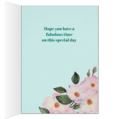 Rosa Roses Ballerina Botanischer Geburtstag (Innen (Rechts))