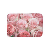 Rosa Roses Bath Mat Badematte (Vorderseite)