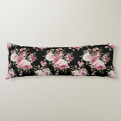 Rosa Roses Bouquet Kissen (Vorderseite)