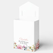 Rosa Roses Brautparty Teezeremonie Geschenkschachtel (Geöffnet)