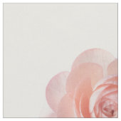 Rosa Roses Combed Baumwollstoff Stoff (Nahaufnahme)
