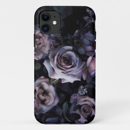 Rosa Roses Dark & Moody Case-Mate iPhone Hülle (Rückseite)