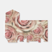Rosa Roses Elegantes Brautparty Shabby Chic Geschenkschachtel (Ungefaltet)