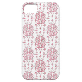 rosa Roses florales Damaskusmuster Case-Mate iPhone Hülle