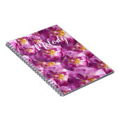 Rosa Roses Foto Foto Notebook Notizblock (Rechte Seite)