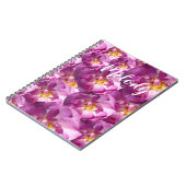 Rosa Roses Foto Foto Notebook Notizblock (Linke Seite)