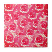 Rosa Roses Foto Keramik Foto Tile Fliese (Vorderseite)