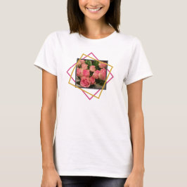 Rosa Roses Geometric T-Shirt