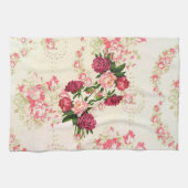 Rosa Roses Küchentücher (Horizontal)