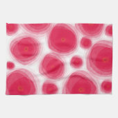 Rosa Roses Küchentücher (Horizontal)