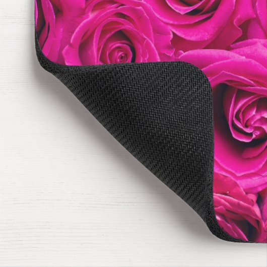 Rosa Roses Mouse Pad Mousepad (Ecke)
