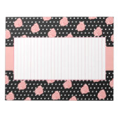 Rosa Roses Notepad Notizblock (Vorderseite)