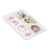 Rosa Roses Roses LIEBE Foto Valentinstag Magnet (Rechte Seite)