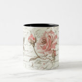 Rosa Roses Tasse (Mittel)