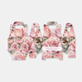 Rosa Roses Wasserfarben Gefälligkeitsboxen Geschenkschachtel (Ungefaltet)