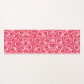 Rosa Roses Yoga Mat Yogamatte (Rückseite (Horizontal))