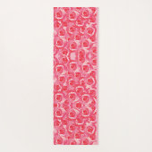 Rosa Roses Yoga Mat Yogamatte (Rückseite)