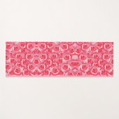 Rosa Roses Yoga Mat Yogamatte (Vorderseite (Horizontal))