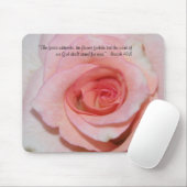 Rosa RoseScripture Mousepad (Mit Mouse)
