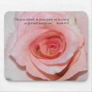 Rosa RoseScripture Mousepad