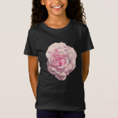 Rosa Rosewatercolor-Illustration T-Shirt (Vorderseite)