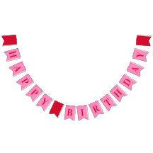 Rosa Rot Chic Alles Gute zum Geburtstag