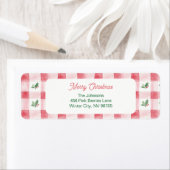 Rosa Rot Grün Retro Weihnachtsmuster (Insitu)