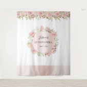 Rosa, rot, Rose Gold - Hintergrund jedes Fotos Wandteppich (Vorderseite)