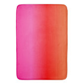 Rosa, Rot und Orangen Badematte (Vorderseite Vertikal)