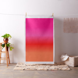 Rosa, Rot und Orangen Stoff