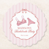 Rosa & Rote Herz Wäsche Junggesellinnenabschied