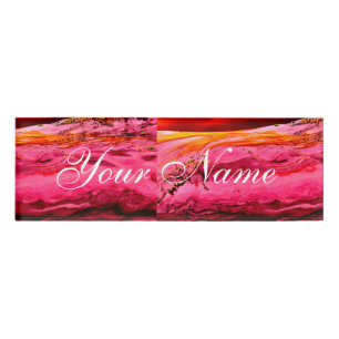 rosa/rote Maui-Welle Thunder_Cove Namenschild