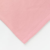 Rosa, rote und gelbe Hintergrundfarbe Fleecedecke (Ecke)