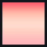 Rosa, rote und gelbe Hintergrundfarbe Poster<br><div class="desc">Rot-gelb- und rosa-ombre-Farben.</div>