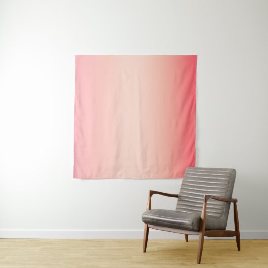 Rosa, rote und gelbe Hintergrundfarbe Wandteppich (Beispiel (Horizontal))