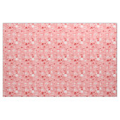 Rosa roter Fapper antike Nostalgie altmodisch Stoff (Fat Quarter (45,7 x 55,9 cm))