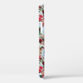 Rosa roter Schmutzpolka Dot Grunge Decke Case-Mate iPhone Hülle (Rückseite / Rechts)