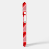 Rosa & rotes Valentinstag-Herz Case-Mate iPhone Hülle (Rückseite / Links)