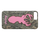 Rosa Rotwild gehen Camouflage iPhone 7 Plusfall Case-Mate iPhone Hülle (Rückseite (Horizontal))