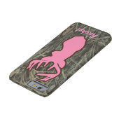 Rosa Rotwild-Kopf-Camouflage iPhone 6 Fall Case-Mate iPhone Hülle (Unterseite)