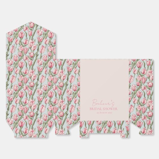 Rosa Row Serenity Geschenkschachtel (Ungefaltet)